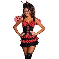 Lovely Lady Bug Sexy Adult Costume