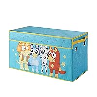 Idea Nuova Bluey Collapsible Storage Trunk, Durable with Soft Lid, 28.5