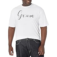 Disney Big & Tall Classic Mickey Groom Men's Tops Short Sleeve Tee Shirt
