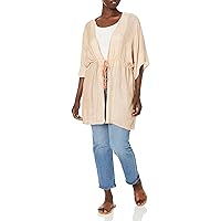 Steve Madden Women's Standard, Plus Size Tie Dye Kimono