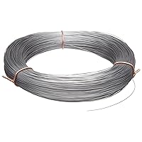 High Carbon Steel Wire, Mill Finish #2B (Smooth) Finish, Grade #2B Smooth, Full Hard Temper, Meets ASTM A228 Specifications, 0.047