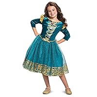 Merida Classic Disney Princess Girls Costume