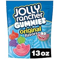 JOLLY RANCHER Gummies Assorted Fruit Flavored Candy Bag, 13 oz