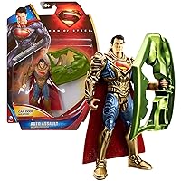 Superman Mattel Year 2013 Movie Series Man of Steel 4 Inch Tall Action Figure - Auto Assault with Car Door as Weapon