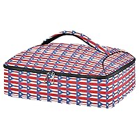 Potluck Casserole Tote Puerto-rico-flag Casserole Carrier Lunch Tote Food Carrier