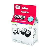 Canon Ink cFNpY Cartridge, Black PG-245 (2 Pack)