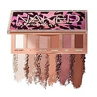 Naked Sin Mini Eyeshadow Palette - 6 Blush-Toned Neutral Shades - Richly Pigmented & Ultra Blendable Mattes and High-Shine Shimmers - Up to 12 Hour Wear - Perfect for Travel