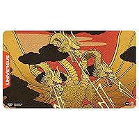 UniVersus Godzilla Challenger Series - King Ghidorah Playmat - 24 x 14 Neoprene Mat, Tabletop Card Game Accessory, UVS Games, Officially Licensed