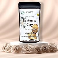 Bentonite Clay Powder: Elevate your skincare game naturally - 100% Organic Indian Healing Clay for Detoxify, oil control & cleansing facial mask (5.29 oz)