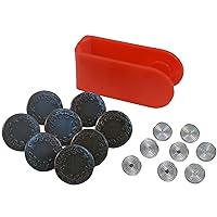 SINGER 00841 Jean Buttons Kit, 8 Sets with Tool, ,