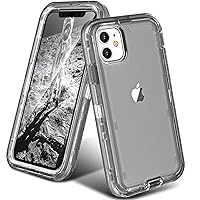 ORIbox Case Compatible with iPhone 11 , Heavy Duty Shockproof Anti-Fall Clear