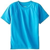 Boys Short Sleeve Upf 50 Rashguard Swim Shirt