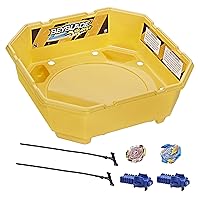 Beyblade Burst Epic Rivals Battle Set – Complete Set with Beystadium, Battling Tops, and Launchers – Age 8+