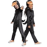 Disguise Niffler Costume for Kids, Official Fantastic Beasts Costume Jumpsuit with Hood and Tail
