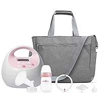 S2 Plus Premier Electric Breast Pump with Grey Tote Premium Accessory Kit - 24 mm