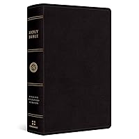 ESV Large Print Personal Size Bible (Black) ESV Large Print Personal Size Bible (Black) Leather Bound