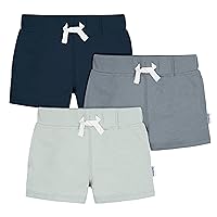 Gerber Baby-Boys Toddler 3-Pack Pull-On Knit Shorts