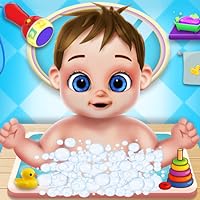 Newborn Babycare Babysitting Games - Baby Daycare & Dress Up Games for Kids Free