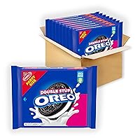 Double Stuf Chocolate Sandwich Cookies, Party Size, 8 - 26.7 oz Packs