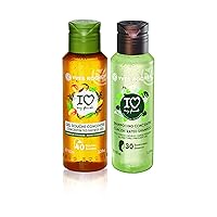 Eco Shampoo Concentrated I Love My Planet 100 ml./3.3 fl.oz. + Yves Rocher Les Plaisirs Nature Concentrated Shower Gel - Mango Coriander, 100 ml./3.3 fl.oz.