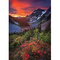 Buffalo Games - Gold - North Cascades - 500 Piece Jigsaw Puzzle for Adults Challenging Puzzle Perfect for Game Nights - 500 Piece Finished Size is 21.25 x 15.00