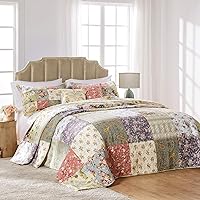 Blooming Prairie Bedspread Set, King, Multi