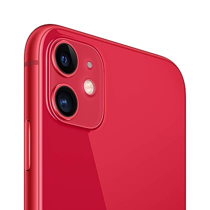 Apple iPhone 11 [128GB, (Product) RED] + Carrier Subscription [Cricket Wireless]
