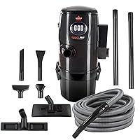 BISSELL Garage Pro Wall-Mounted Wet Dry Car Vacuum/Blower With Auto Tool Kit, 18P03, Stealth Metallic Gray
