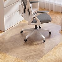 Yecaye Desk Chair Mat for Hardwood Floor, 48