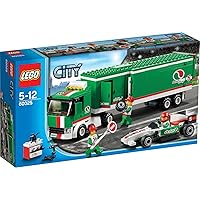 LEGO® CITY® Grand Prix Truck with Formula Race Car and Pit Crew | 60025