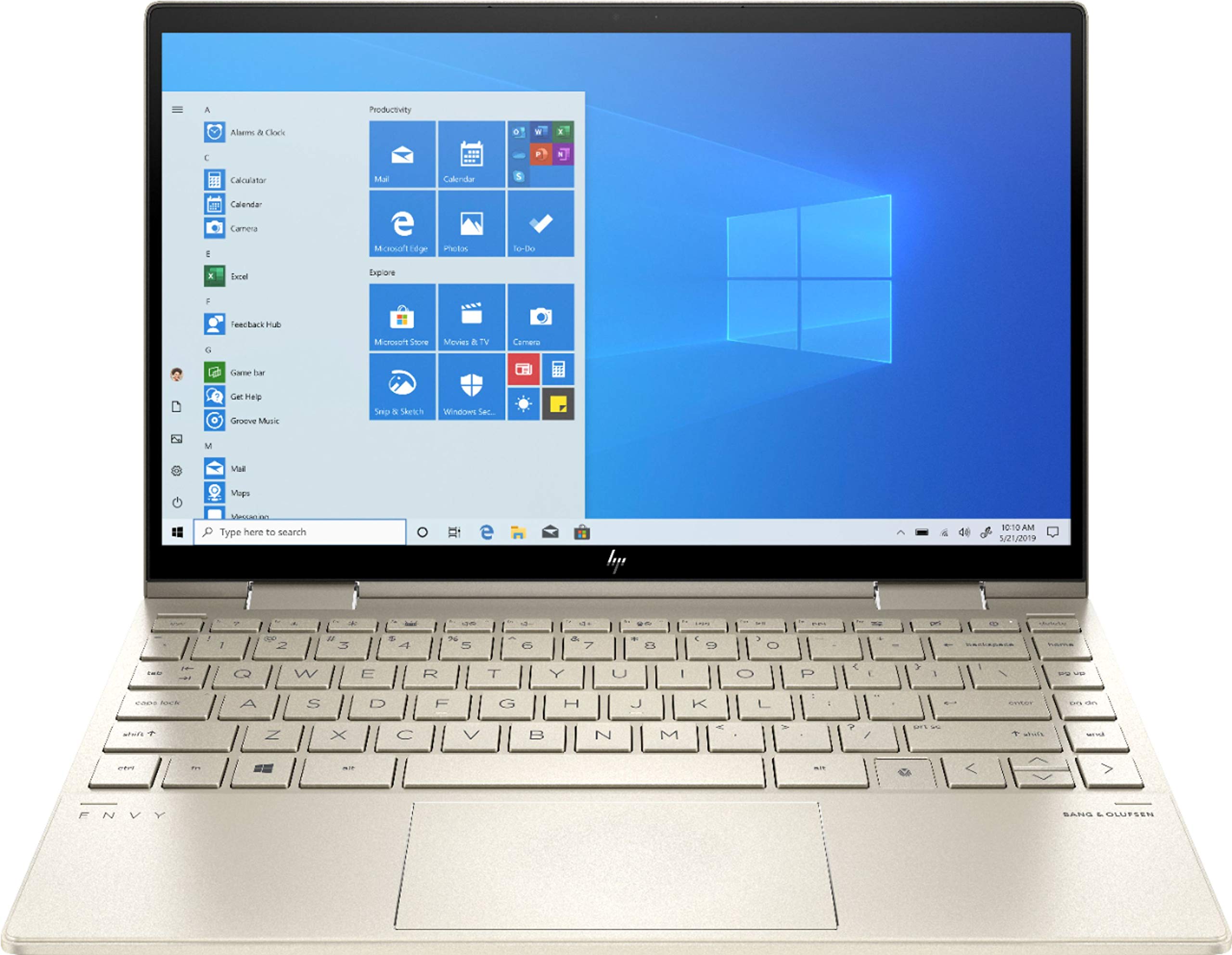 2021 HP Envy 2-in-1 Laptop 13.3 inch FHD Touchscreen Evo Platform 4-Core Intel i5-1135G7 Iris Xe Graphics 8GB DDR4 512GB WI-FI 6 Win 10 Pro Fingerprint Backlit Keyboard w/ 32GB USB Warm Gold i5|Win10