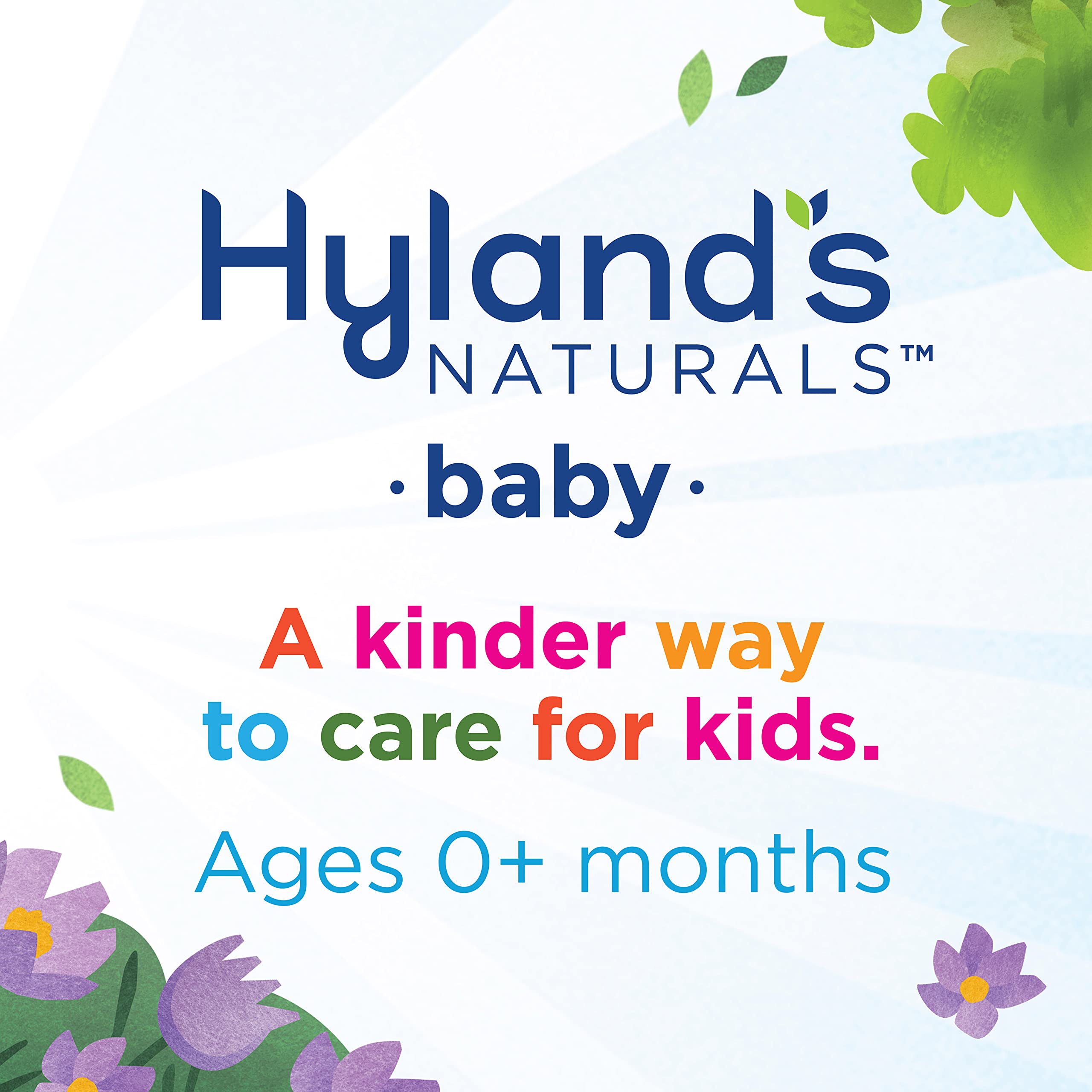 Hyland’s Naturals Baby Daytime Soothing Tablets with Chamomilla, Natural Relief of Oral Discomfort, Irritability, and Swelling, 125 Count