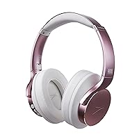 Comfort Q+ Bluetooth Headphones, Active Noise Cancellation, Comfortable, Quite, Noise Cancelling Headphone, Up to 26 Hours of Playtime, 30 Ft. Wireless Range, Rose Gold