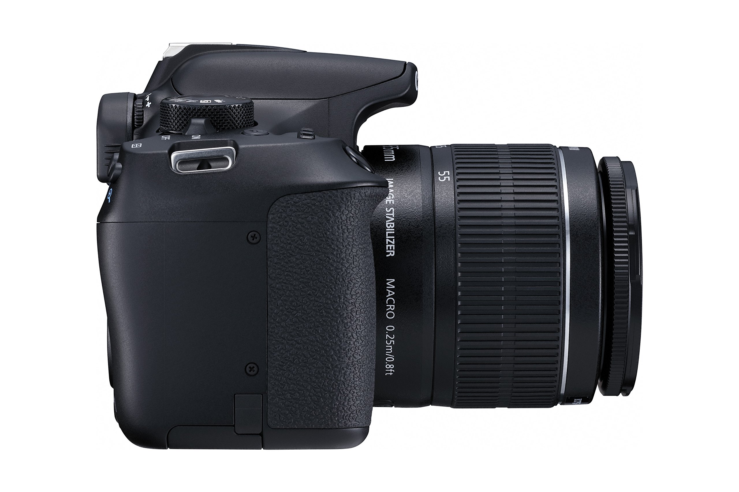 Canon EOS Rebel T6 Digital SLR Camera Kit with EF-S 18-55mm f/3.5-5.6 is II Lens (Black)