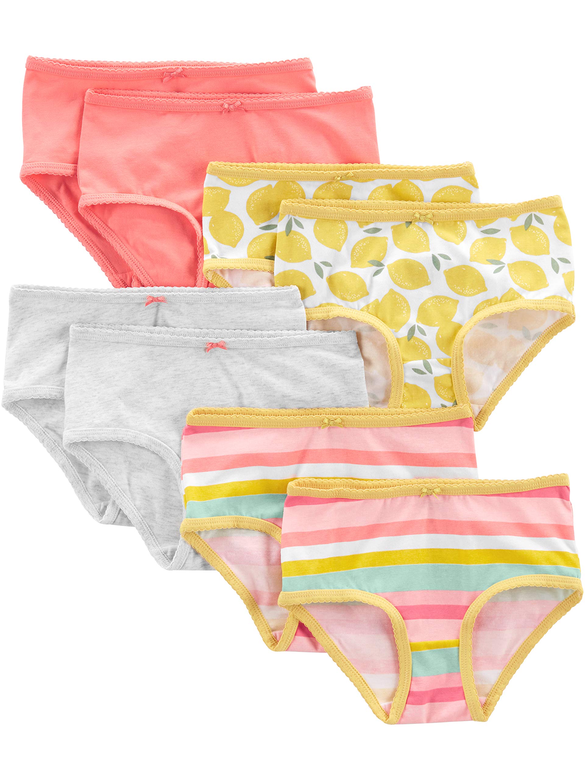 Simple Joys by Carter's Girls' Underwear, Pack of 8