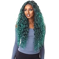 Synthetic Lace Front Wig Empress Edge Natural Center Part Anya (1)