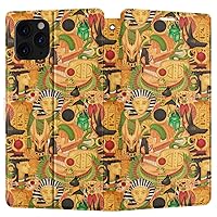Wallet Case Replacement for Google Pixel 8 Pro 7a 6a 5a 5G 7 6 Pro 2020 2022 2023 PU Leather Card Holder Flip Art Cover Anubis Magnetic Boho Folio Egyptian Snap Gold Ancient Egypt
