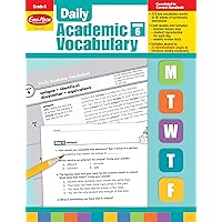 Evan-Moor Daily Academic Vocabulary Lessons, Grade 6, 36 Weeks of Instruction Give Students an Expanded Vocabulary Activities, Homeschooling and Classroom Resource Workbook, Definitions, Printables Evan-Moor Daily Academic Vocabulary Lessons, Grade 6, 36 Weeks of Instruction Give Students an Expanded Vocabulary Activities, Homeschooling and Classroom Resource Workbook, Definitions, Printables Paperback