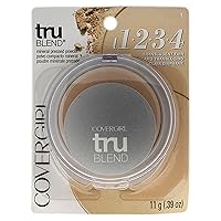 Trublend Pressed Powder, 001 Translucent Fair, 0.39 Ounce (Pack of 1)