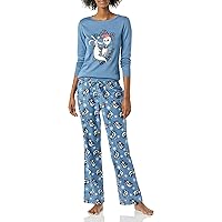 Amazon Essentials Disney | Marvel | Star Wars Women's Flannel Pajama Sleep Sets