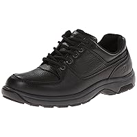 Dunham Men's Windsor Waterproof Oxford,Black,14 EEEE US