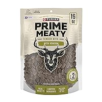 Purina Prime Meaty Tender Bits with Venison All Natural Dog Treats - 16 oz. Pouch