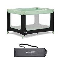 Zodiak Portable Playard in Mint, Lightweight, Packable and Easy Setup Baby Playard, Breathable Mesh Sides and Soft Fabric - Comes with a Removable Padded Mat
