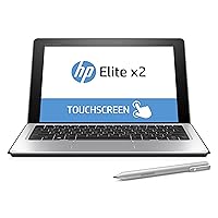 HP Elite x2 Business 1012 T8Z04UT#ABA Laptop (Windows 10, Intel Core M5-6Y54, 12 OLED Screen, Storage: 128 GB, RAM: 4 GB) Black/Grey (Renewed)