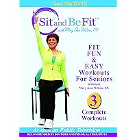Sit and Be Fit: Fit Fun and Easy Workouts for Seniors Sit and Be Fit: Fit Fun and Easy Workouts for Seniors DVD VHS Tape