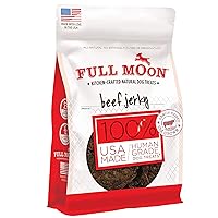 Beef Jerky Healthy All Natural Dog Treats Human Grade Made in USA Grain Free 11 oz