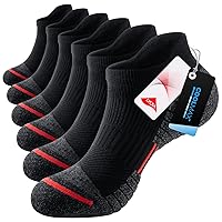 PULIOU Anti Blister Ankle Socks for Men Women Low Cut Athletic Running Socks 3 Pairs