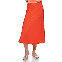 DKNY Women's Everyday Textured Comfy Knit Skirts