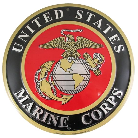 Mua Tags America United States Marines Emblem Metal Sign - US ...