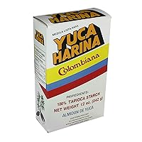 Yuca Harina Colombiana (Typical Colombian Yucca Bread, 1 Pack 12oz)
